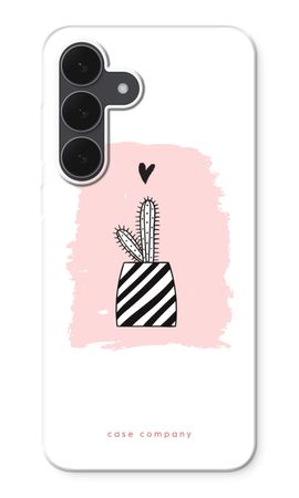Black and white cactus