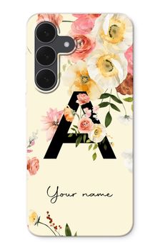 Flirty Flowers Monogram