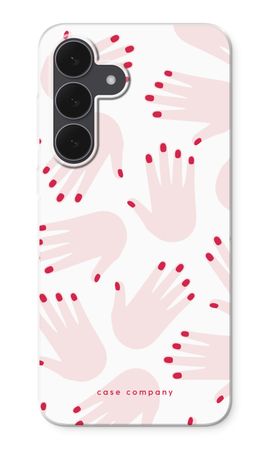 Hands pink