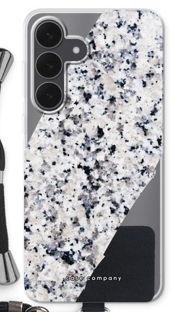 Speckled marble