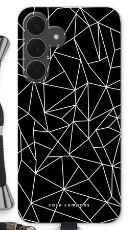 Geometric lines white