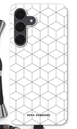 Cubes black and white