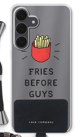 Fries before guys