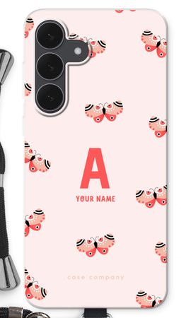 Rosy Butterflies Monogram