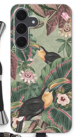 Tropical jungle toucan