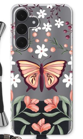 Butterfly in a floral world
