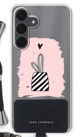 Black and white cactus