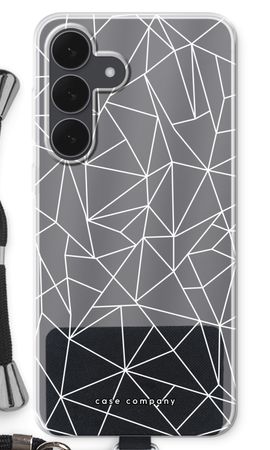 Geometric lines white