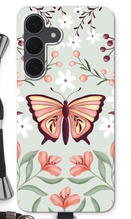 Butterfly in a floral world