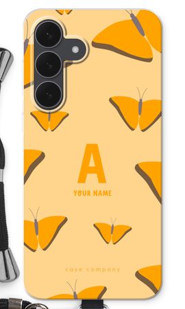 Amber Butterflies Monogram