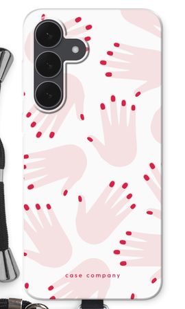 Hands pink