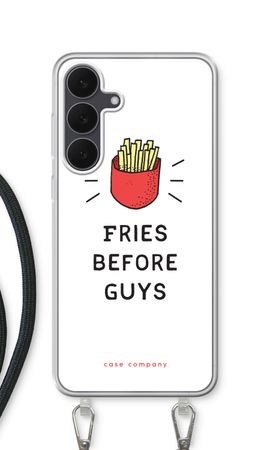 Fries before guys