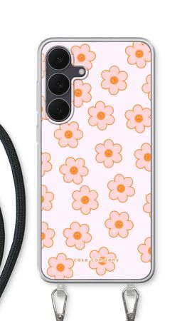 Pink Smiley Flower