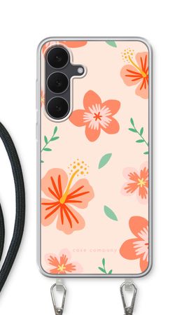 Tropical Pink Flowers