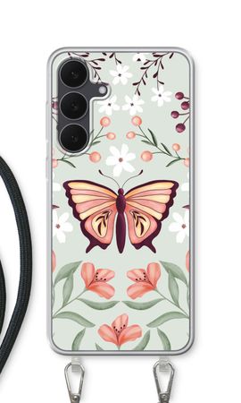 Butterfly in a floral world