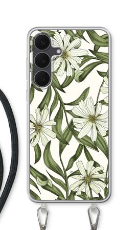 White flower pattern