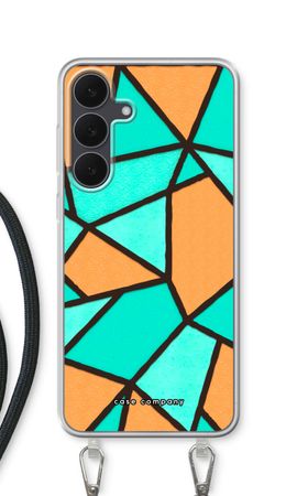 Stained glass - Orange