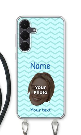 Personalisiertes Gesicht - Streifendesign