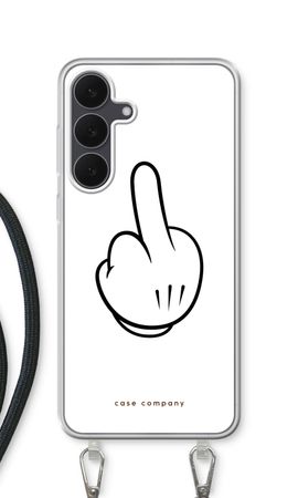 Middle finger white