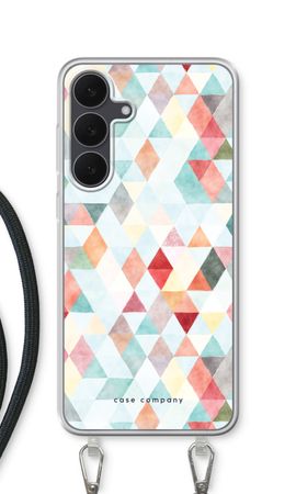 Coloured triangles pastel