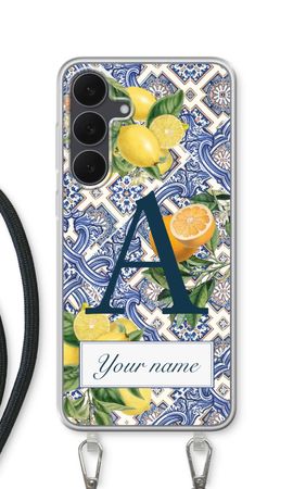 Monogram Blue tiles