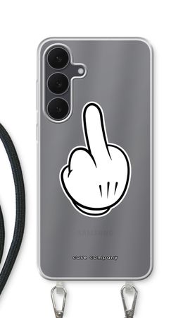 Middle finger white