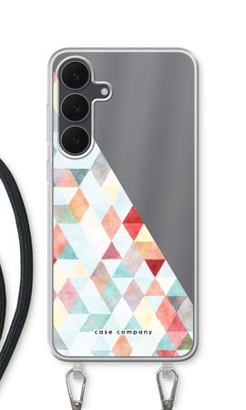 Coloured triangles pastel