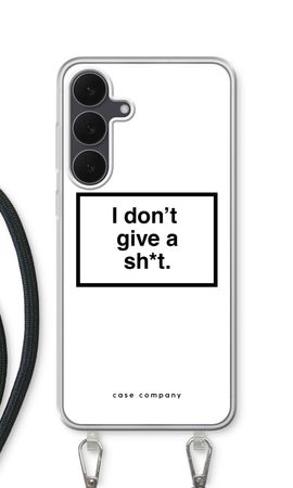 Don't give a shit
