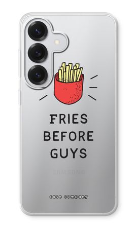 Fries before guys