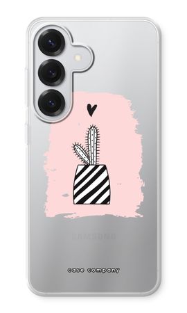 Black and white cactus