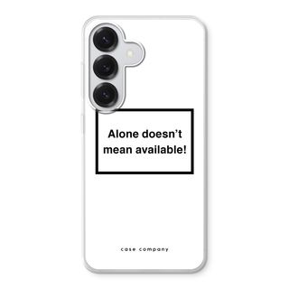 Alone