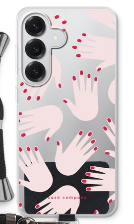 Hands pink