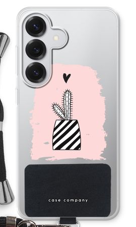 Black and white cactus