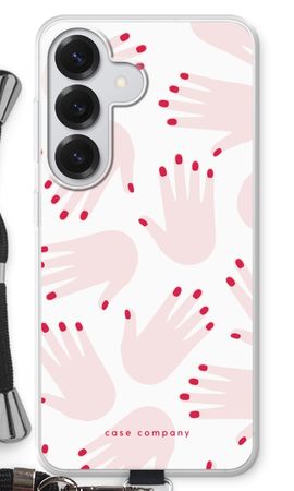 Hands pink