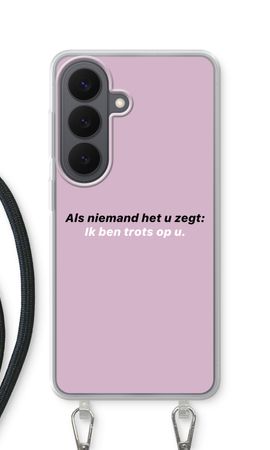 Ik ben trots op u