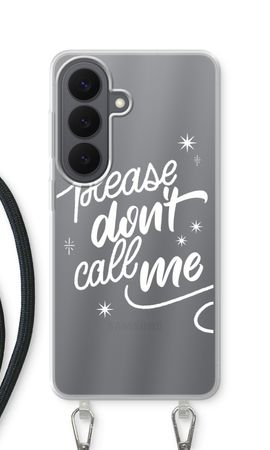 Don't call
