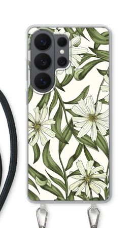 White flower pattern