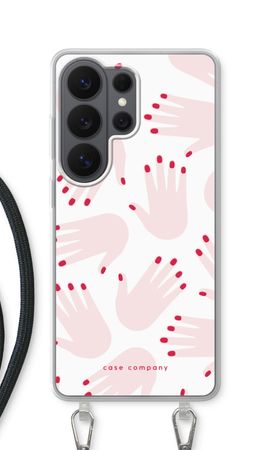 Hands pink