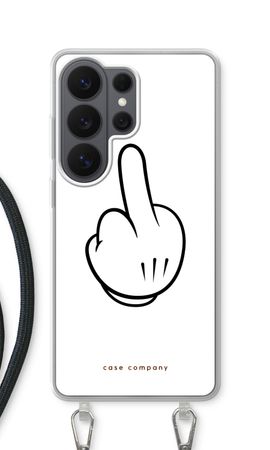 Middle finger white