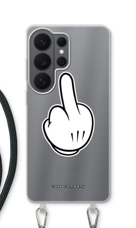 Middle finger white
