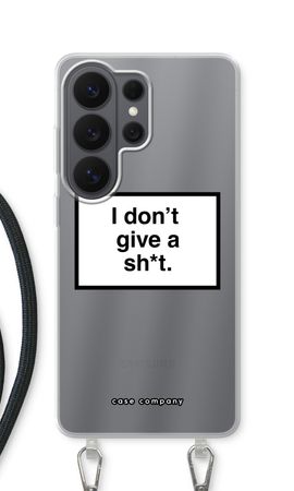 Don't give a shit
