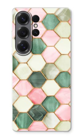 Hexagons in stained glass