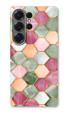 Hexagons in stained glass