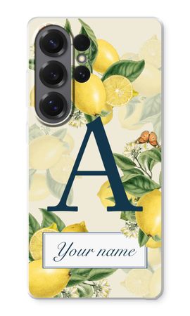 Monogram Lemons, Oranges of Peaches
