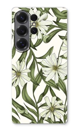 White flower pattern