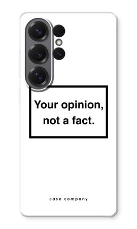 Your opinion