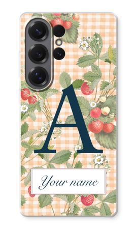 Monogram Strawberries