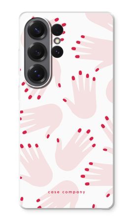Hands pink