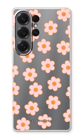 Pink Smiley Flower