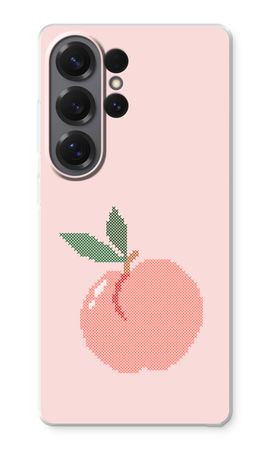 Stitched Peach